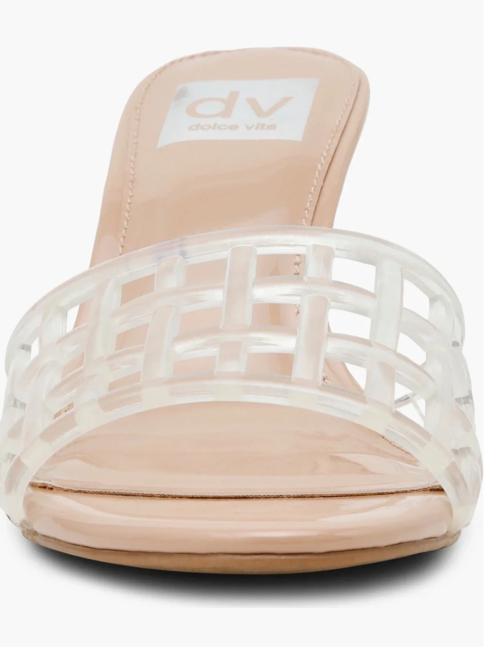 Dolce Vita NEW Cristoff Clear heels sz 8